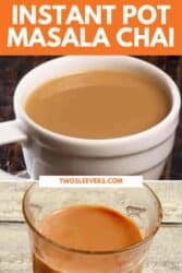 Instant Pot Chai Tea Latte - A Cedar Spoon
