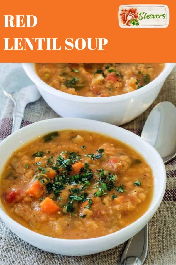 Red Lentil Soup Recipe | Stovetop or Instant Pot recipe!