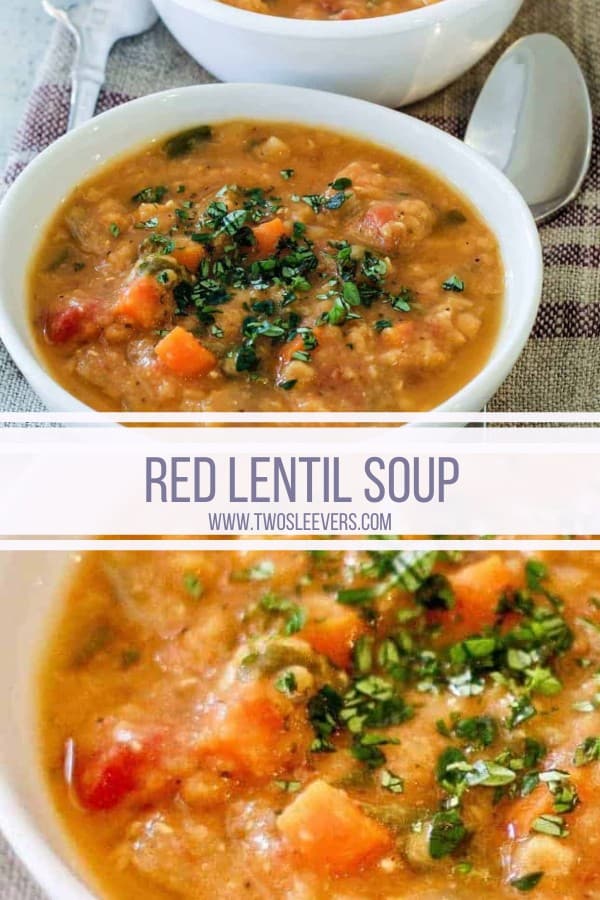 Red Lentil Soup Recipe | Stovetop or Instant Pot recipe!