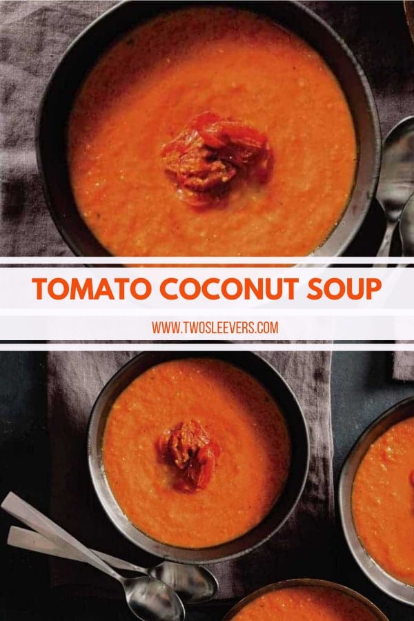 Vegan Tomato Soup Coconut Tomato Soup Recipe Instant Pot Soup