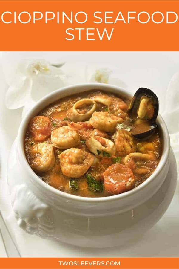 Cioppino Seafood Stew Instant Pot Seafood Recipe