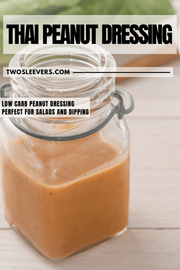 Thai Peanut Dressing Pin