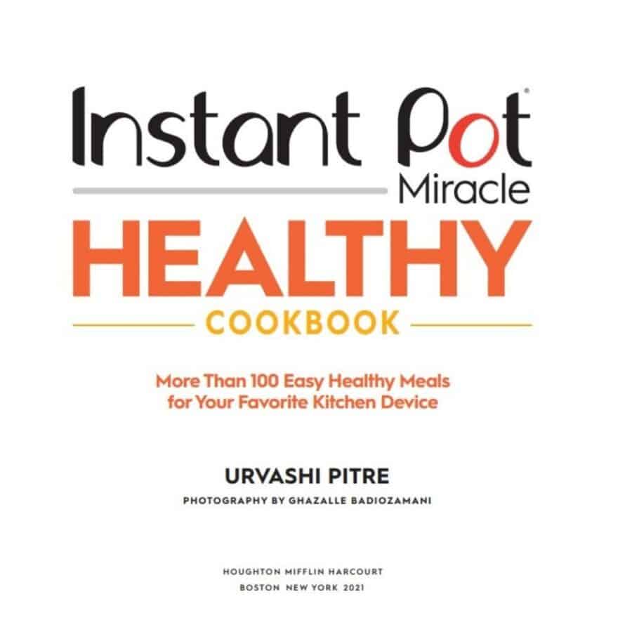 Instant pot miracle vegetarian cookbook hot sale