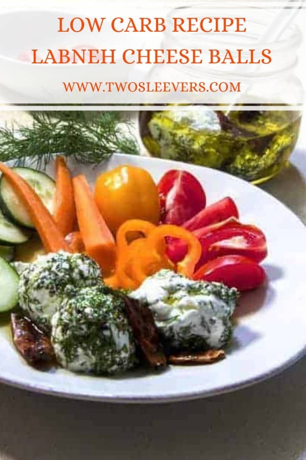 Labneh Cheese Balls High Protein Labneh Cheese Snack Plate