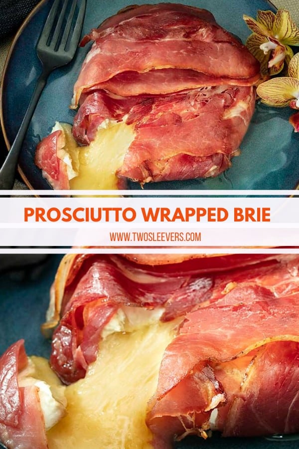 Prosciutto Wrapped Brie Delicious, 3Ingredient Appetizer! TwoSleevers