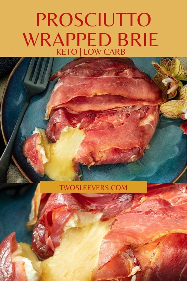 Prosciutto Wrapped Brie Delicious, 3Ingredient Appetizer! TwoSleevers