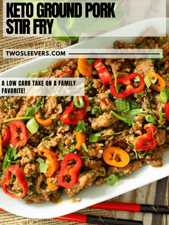 Keto Stir Fry Low Carb Pork Stir Fry Recipe TwoSleevers