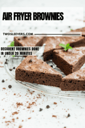 Air Fryer Brownies | How To Make Brownies In Your Air Fryer