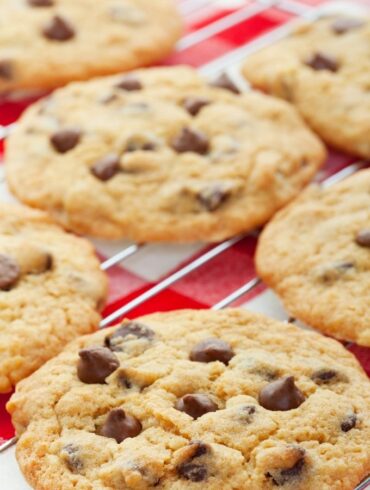 Air Fryer Chocolate Chip Cookies