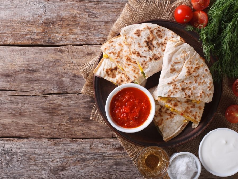 Air Fryer Quesadilla