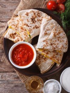 Air Fryer Quesadillas | Rotisserie Chicken Queasdilla Recipe