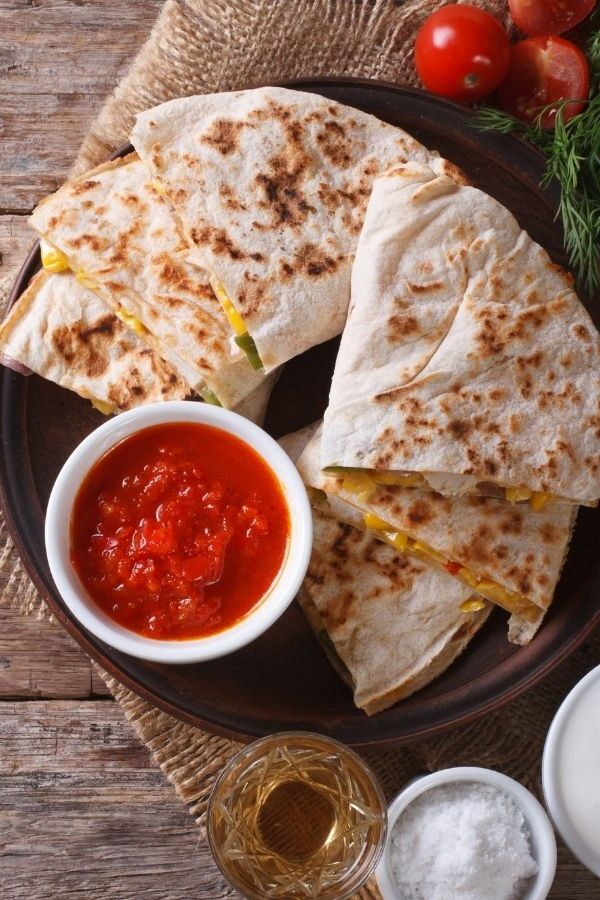 Air Fryer Quesadilla