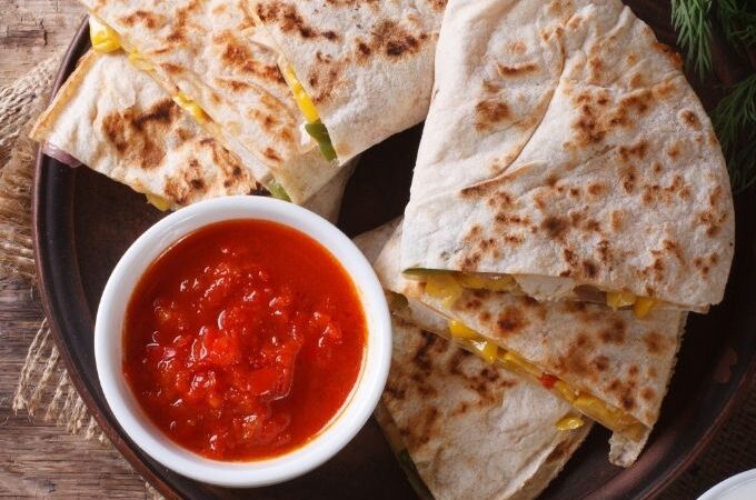 Air Fryer Quesadilla