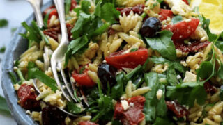Image for Easy Greek Orzo Salad • Happy Kitchen