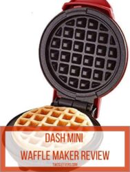 Dash Mini Waffle Maker Review - TwoSleevers