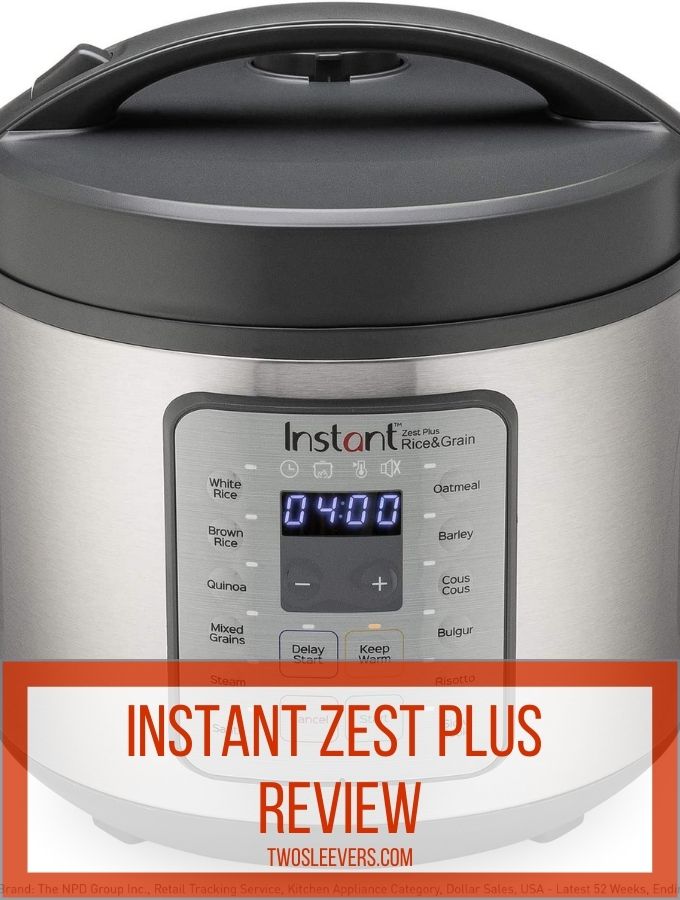 Instant Pot Zest 8 Cup One Touch Rice Cooker, From the Makers of Instant  Pot, Steamer, Cooks Rice, Grains, Quinoa and Oatmeal, 8-cup cooked/4-cup