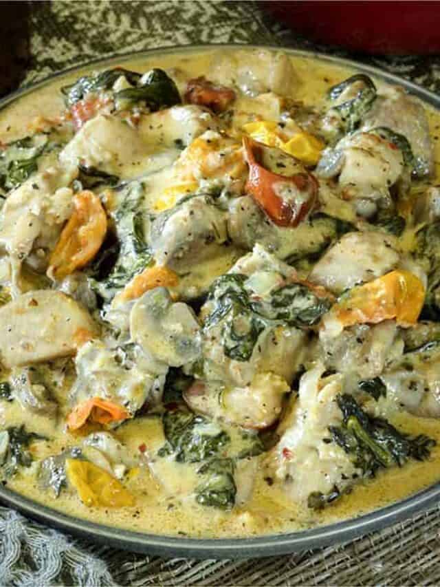 EASY KETO TUSCAN CHICKEN - TwoSleevers
