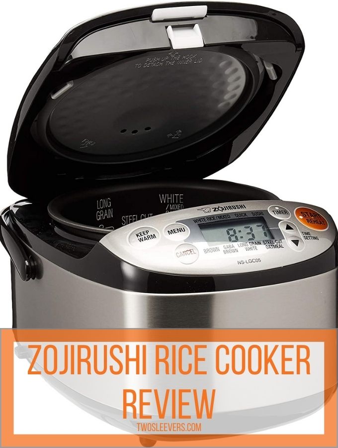 ZOJIRUSHI RICE COOKER REVIEW GRAPHIC