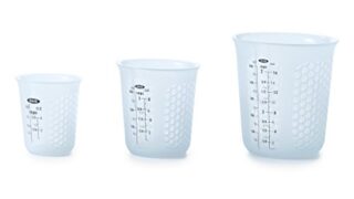 Image for OXO Good Grips 3 Piece Squeeze & Pour Silicone Measuring Cup Set