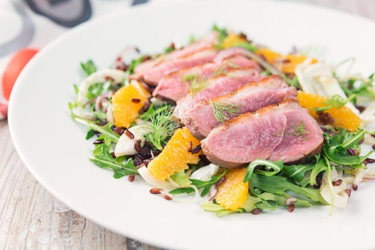 Image for Fennel and Orange Salad with Duck
