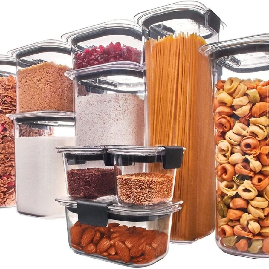 Rubbermaid brilliance storage containers