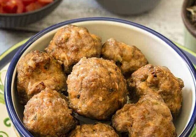 Air Fryer Meatballs   Keto Taco Meatballs - 76