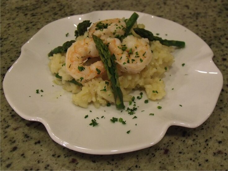 Image for Shrimp and Asparagus Risotto
