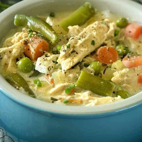 Food Pusher: Chicken Pot Pie Soup