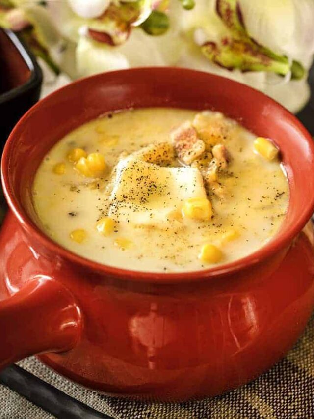 Instant Pot Corn Chowder TwoSleevers