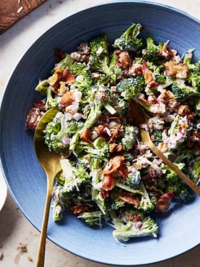 Loaded Keto Broccoli Salad TwoSleevers