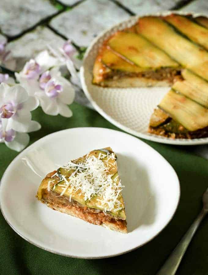 Image for Keto Lasagna Recipe | Easy Zucchini Air Fryer Lasagna