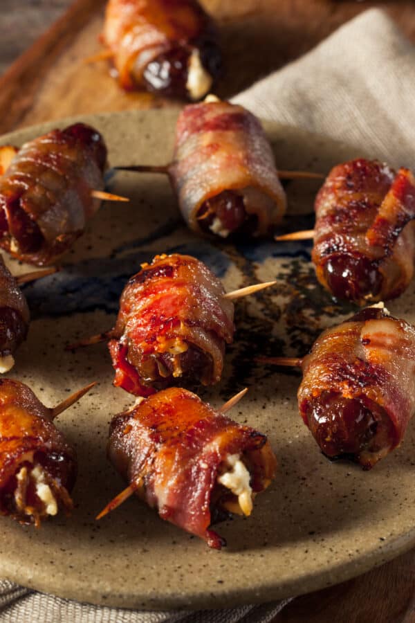 Bacon Wrapped Dates