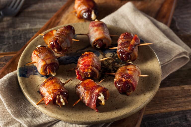 Bacon Wrapped Dates