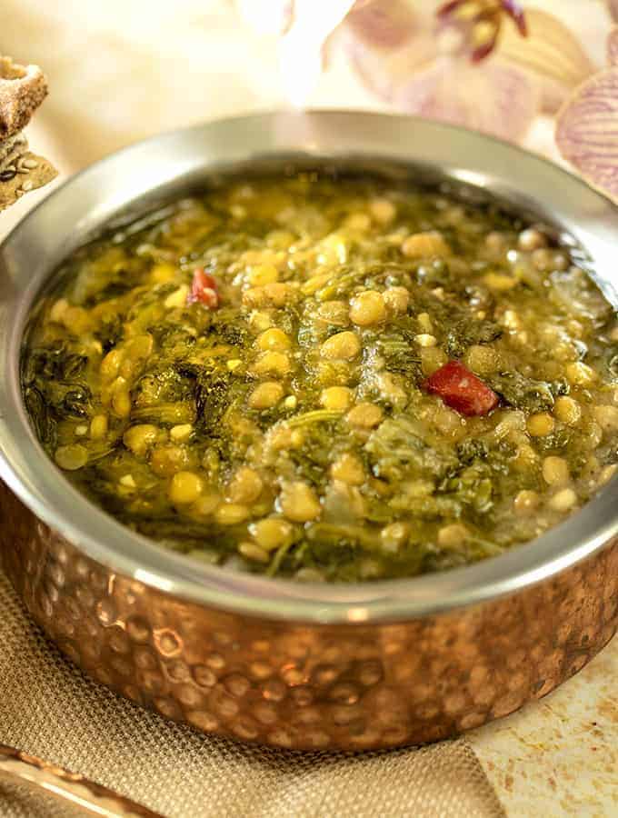 Instant Pot Lentil Soup Recipe | Easy Vegan lentil soup recipe!