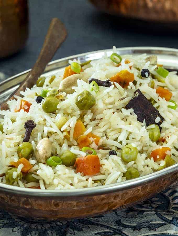 Instant Pot Indian Pilau Rice With Peas & Carrots Authentic Pilau In Your Instant Pot