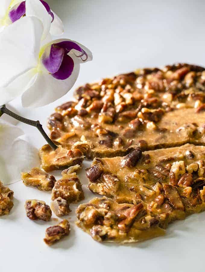 Keto Salted Caramel Pecan Pralines