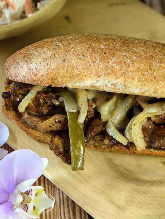 AIR FRYER PHILLY CHEESESTEAK - TwoSleevers