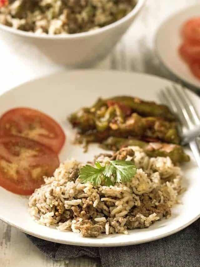 DIRTY RICE EASY CAJUN RICE RECIPE TwoSleevers