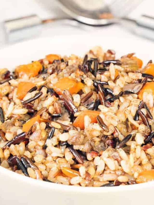 Wild Rice Instant Pot Recipe - TwoSleevers