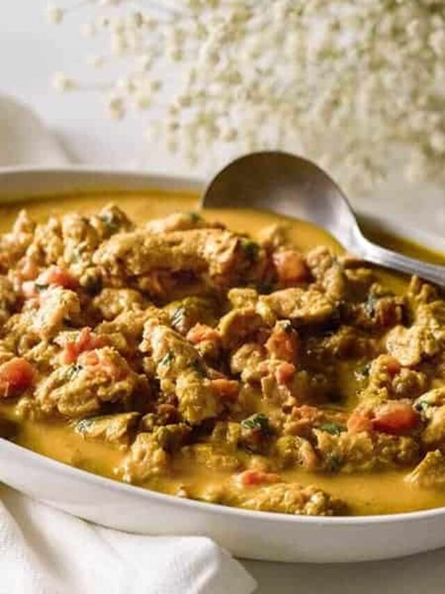 Vegetarian Butter Chicken with Soy Curls TwoSleevers