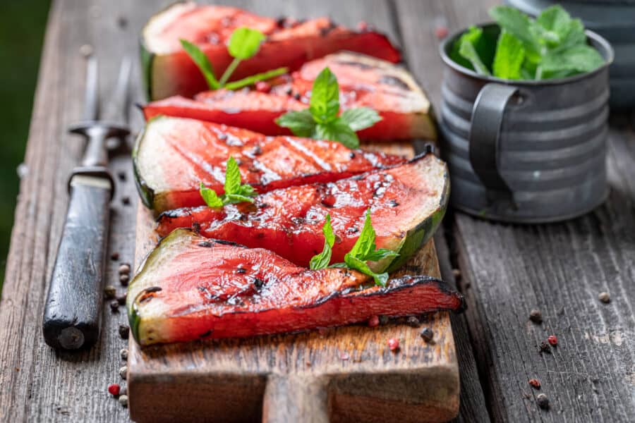 Watermelon Steak | Grilled Watermelon Vegan Steak Recipe – TwoSleevers