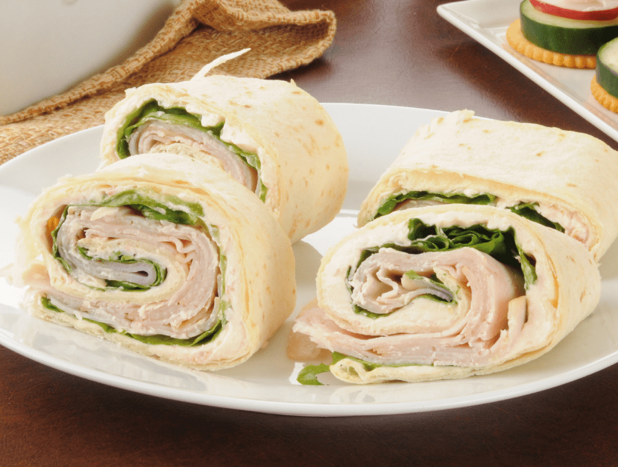 Pinwheel Sandwiches | Ham and Cheese Pinwheels