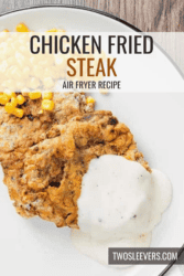 Air Fryer Chicken Fried Steak | Country Fried Steak Recipe