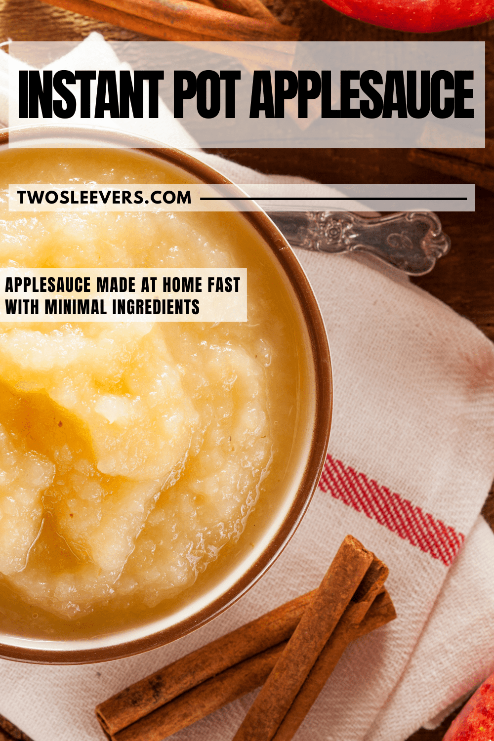 Instant Pot Applesauce Homemade Applesauce Recipe
