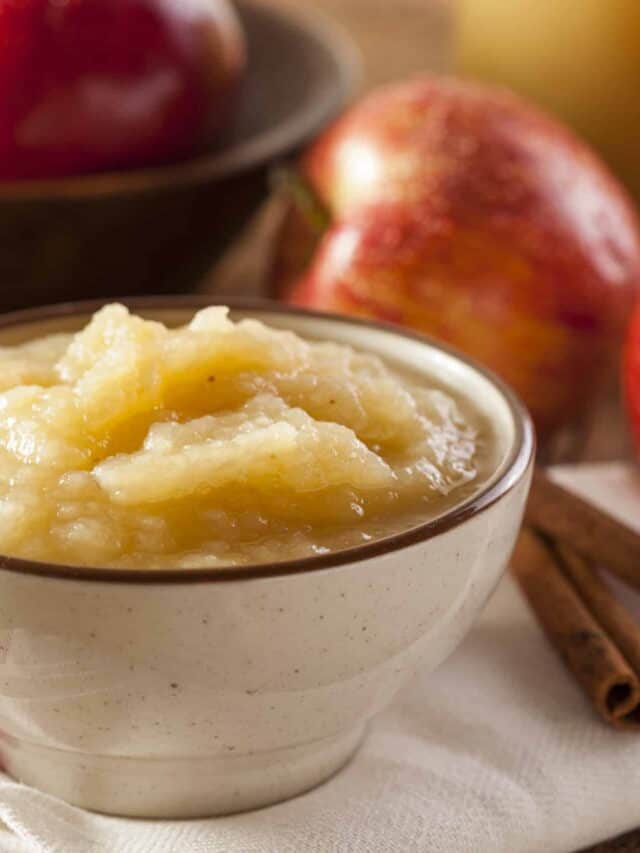 INSTANT POT APPLESAUCE HOMEMADE APPLESAUCE RECIPE TwoSleevers