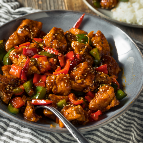 Szechuan Chicken | Hot and Spicy Chicken Recipe - TwoSleevers