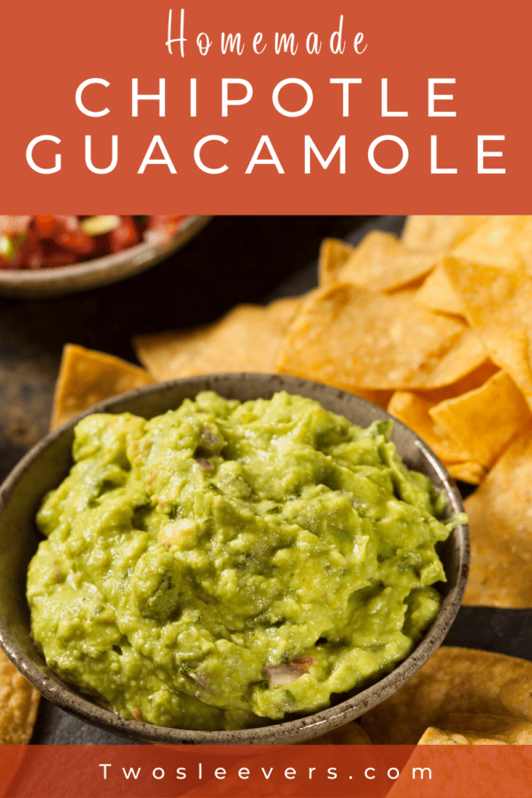 Chipotle Guacamole Pin with text overlay