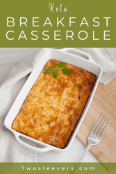 Keto Breakfast Casserole | Easy Gluten Free Breakfast Casserole