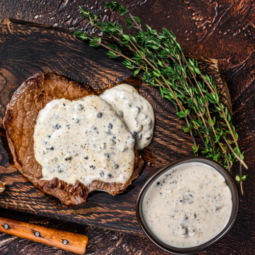 Peppercorn Sauce Peppercorn Steak Sauce Recipe
