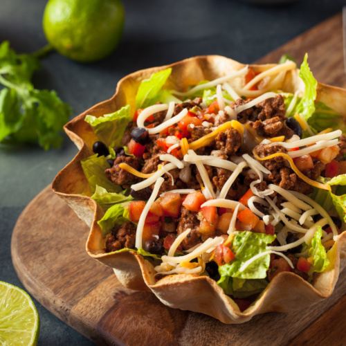 Taco Salad Recipe | Simple Taco Salad Bowl - TwoSleevers